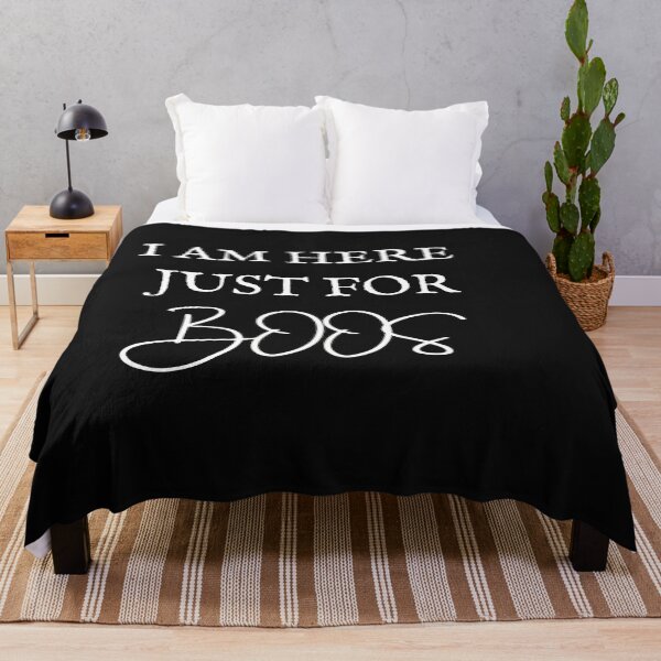 Item preview, I AM HERE JUST FOR BOOS designed and sold by 3Akshithaa.