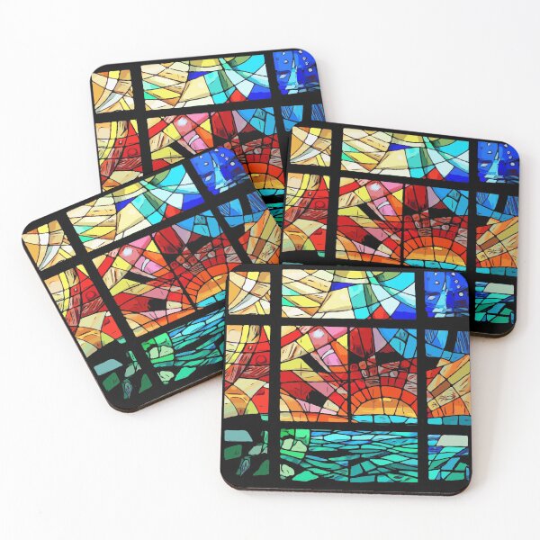 Item preview, Hope shines through stained glass window designed and sold by ToastedGhost.
