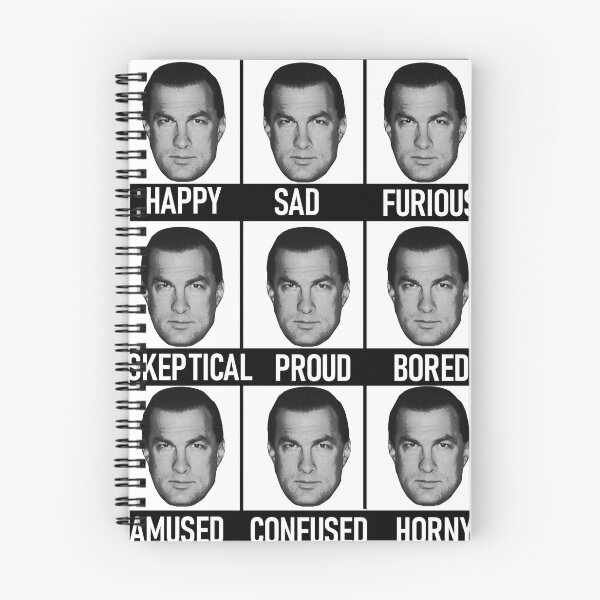Item preview, Nivel de actuación Steven Seagal designed and sold by ikidyounot.
