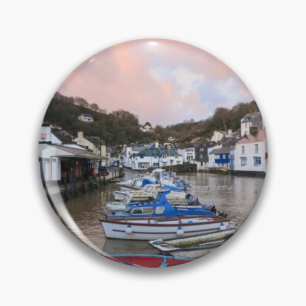 Item preview, Polperro Harbour at sunrise designed and sold by bitm2007.