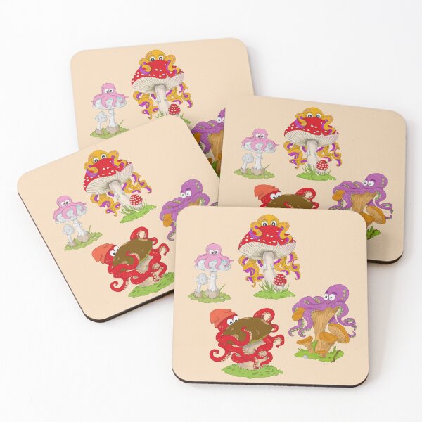 Item preview, Octopods and Mushrooms - An Unexpected Love designed and sold by LeahHa.