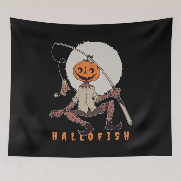 Item preview, Halloween angler, pumpkin, scarecrow designed and sold by DerSenat.