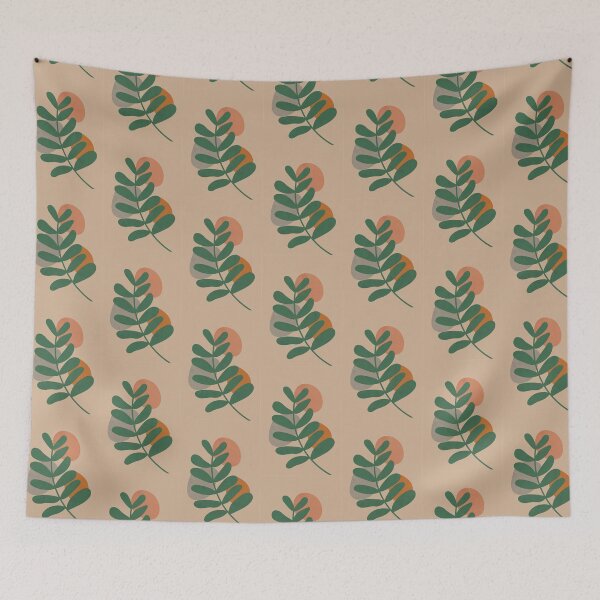 Item preview, Abstract Tropical Leaf Artwork designed and sold by technicolorable_art.