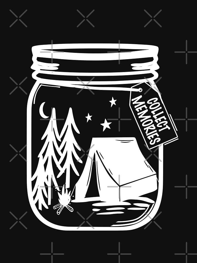 Jar Of Camping Collected Memories Tent Outdoor by NextLVLShirts