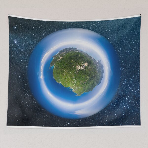 Item preview, Our Tiny Bubble Planet designed and sold by WanderinWeirdly.