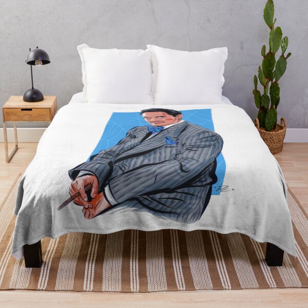 Item preview, Raul Julia - An illustration by Paul Cemmick designed and sold by TIGERDAVER.