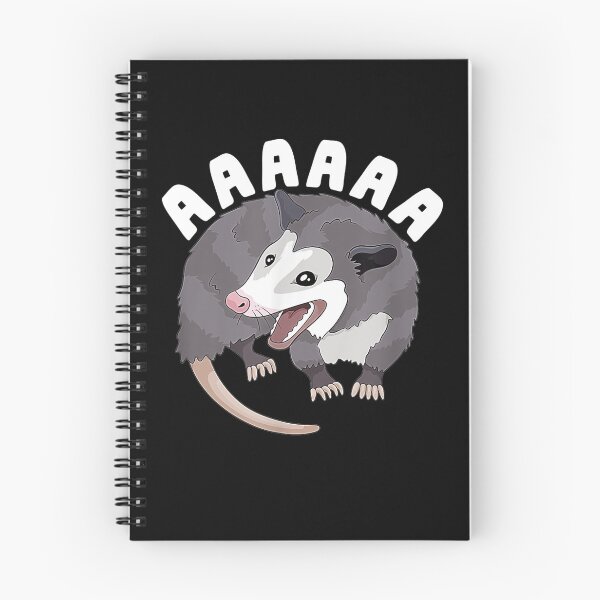 Item preview, AAAAAA Screaming Opossum Stressed Possum Funny Dank Meme designed and sold by JanelAmico.