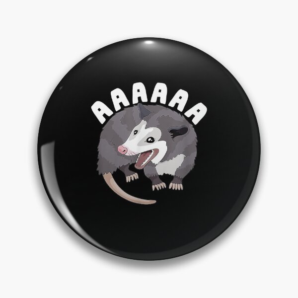 Item preview, AAAAAA Screaming Opossum Stressed Possum Funny Dank Meme designed and sold by JanelAmico.