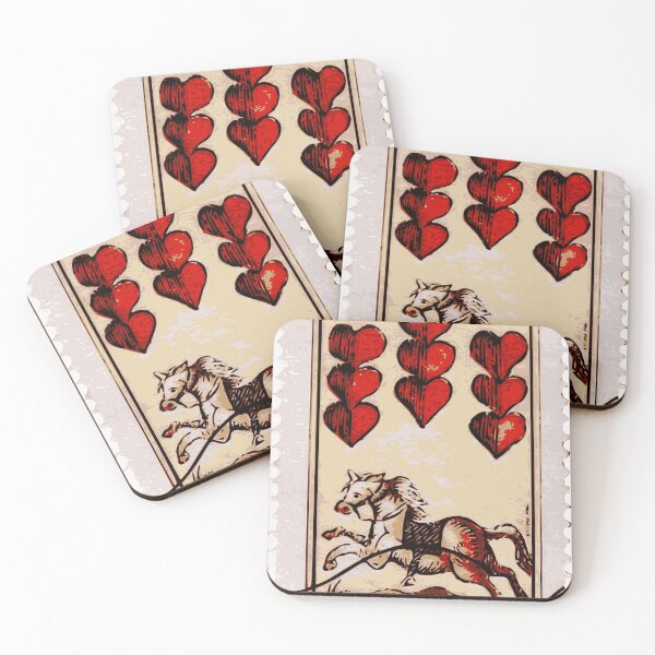 Item preview, Czech Hearts Horse Love stamp, gift designed and sold by shakmati.