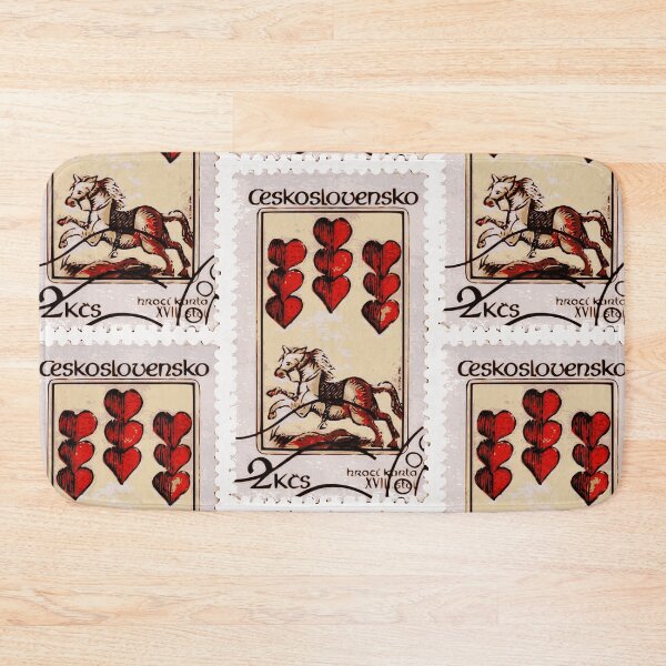 Item preview, Czech Hearts Horse Love stamp, gift designed and sold by shakmati.