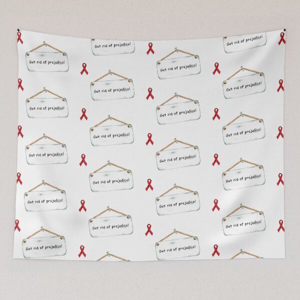 Item preview, Prejudices_Ribbon designed and sold by Zimart.