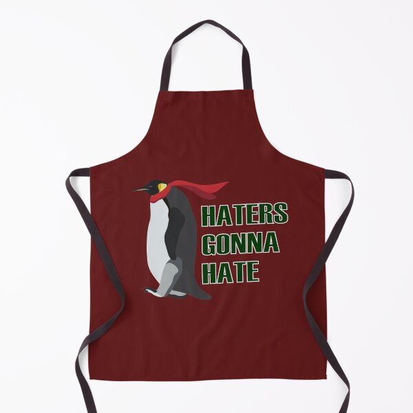 Item preview, Haters Gonna Hate Christmas Penguin designed and sold by vindorious.