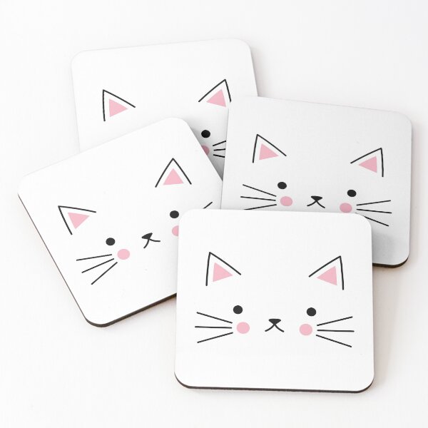 Item preview, Lovely Cat Face Design designed and sold by Web CreationsNL.