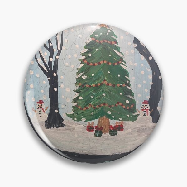Aperçu de l'œuvre Boule à neige - Joyeux Noël créée et vendue par RobynAIrving.