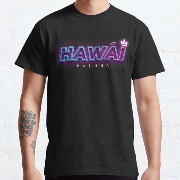 neón hawaiano Camiseta clásica