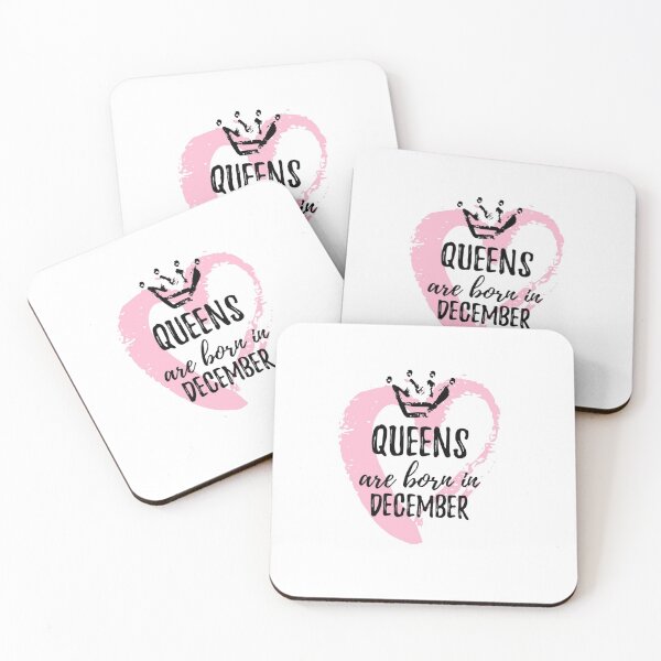 Item preview,  queens are born in december pink design designed and sold by thecakeseries.