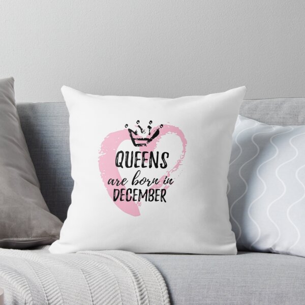 Item preview,  queens are born in december pink design designed and sold by thecakeseries.