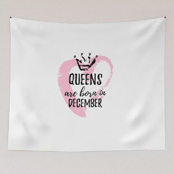 Item preview,  queens are born in december pink design designed and sold by thecakeseries.