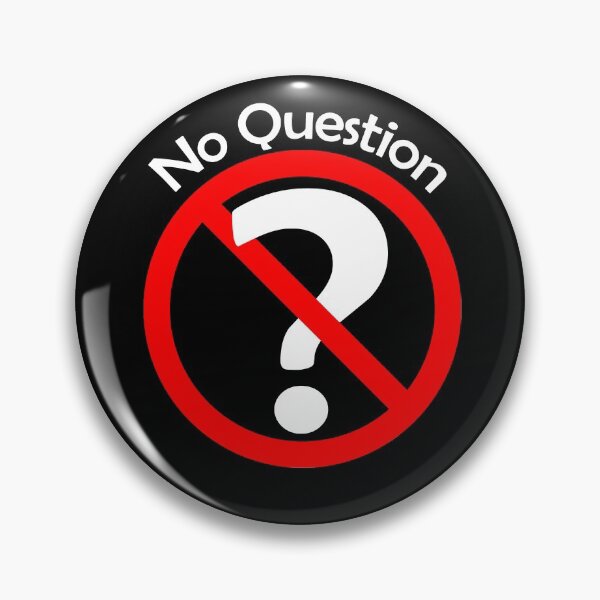 Item preview, No Question - No Doubt designed and sold by notstuff.