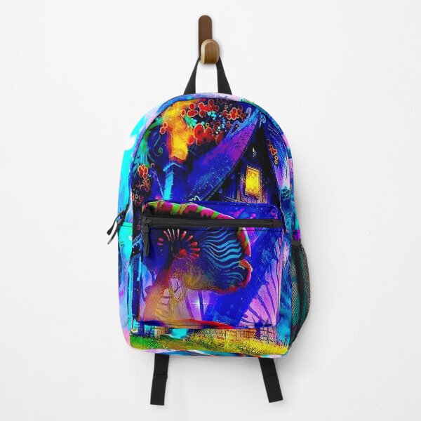 Item preview, MAGIC MUSHROOM : Abstract Psychedelic Village Print designed and sold by posterbobs.