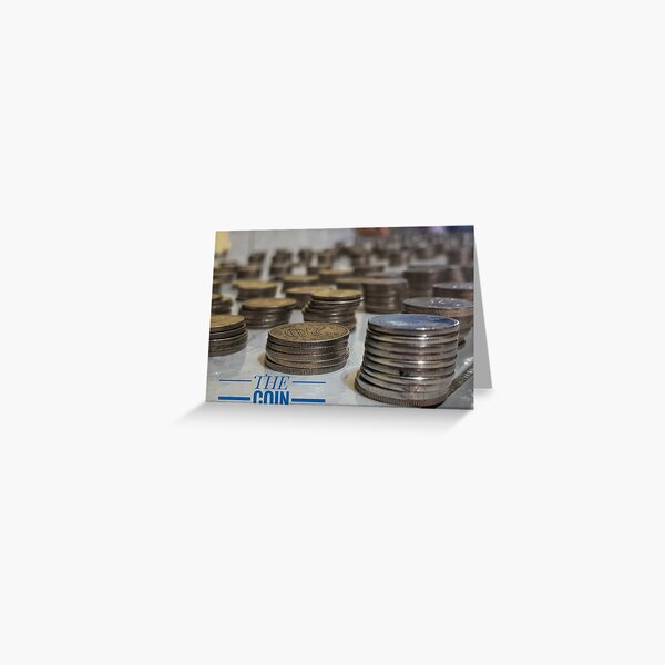THE COIN Greeting Card