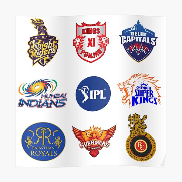 Ipl Cricket Team Wall Art | Redbubble