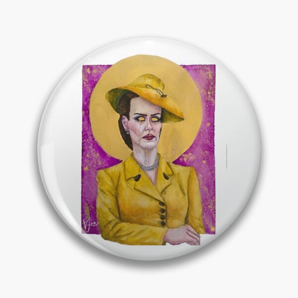 Item preview, Sarah Paulson as Nurse Ratched designed and sold by weathercolor.
