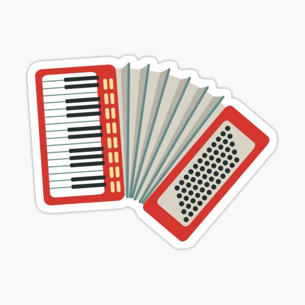 Accordion Stickers Redbubble