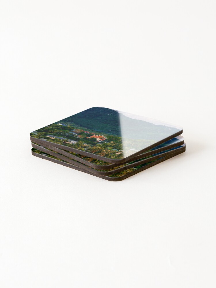 Thumbnail 4 of 5, Coasters (Set of 4), Temple Ridge designed and sold by WanderinWeirdly.