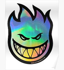 Logo Spitfire tie die Poster