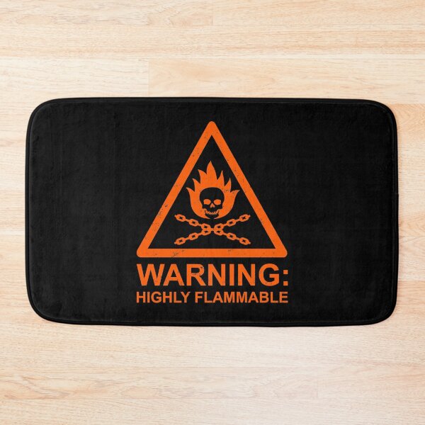 Item preview, Warning: Highly Flammable designed and sold by byway.