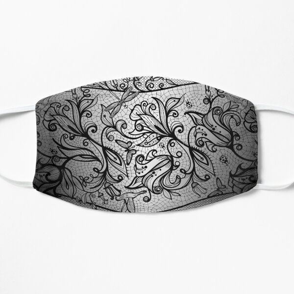 Black lace - Hummingbirds Mask