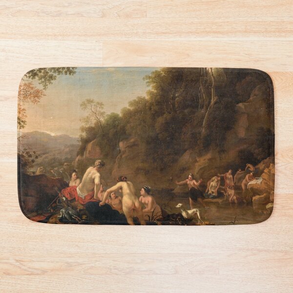 Item preview, Nature with nudes - dirck van der lisse  designed and sold by Vintage Designs +.