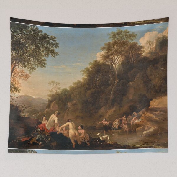 Item preview, Nature with nudes - dirck van der lisse  designed and sold by Vintage Designs +.