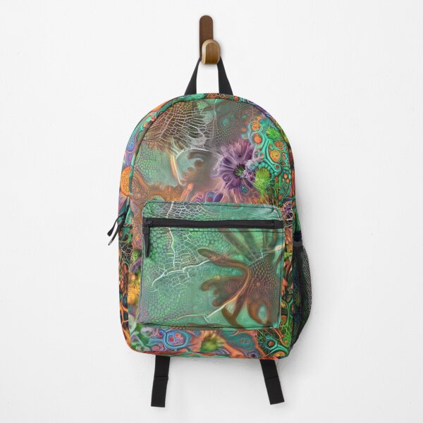 Item preview, Flower abstract deep dream painting designed and sold by blackhalt.