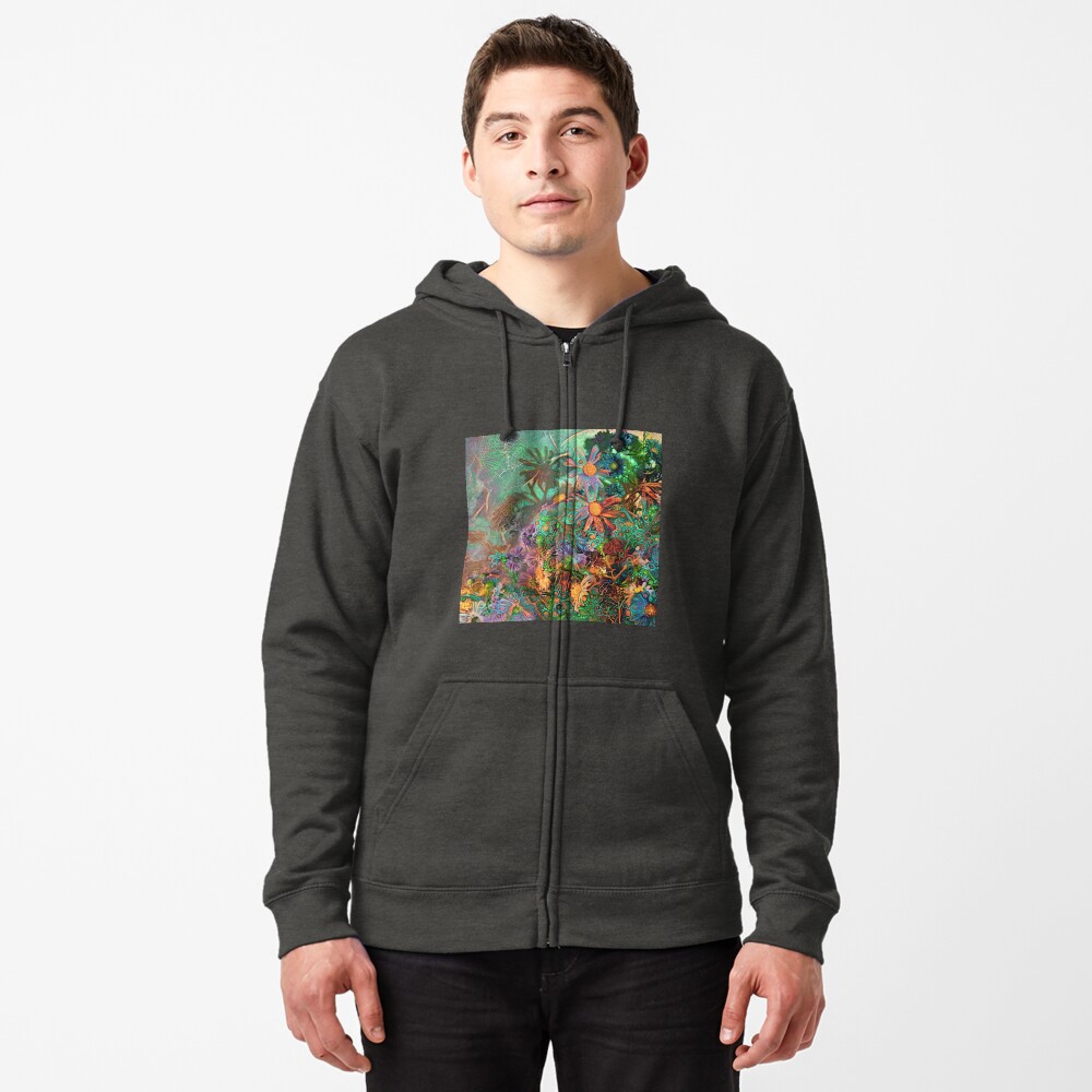 Item preview, Zipped Hoodie designed and sold by blackhalt.