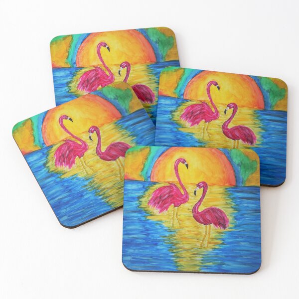 Item preview, Flamingo Couple designed and sold by aakwaqf.
