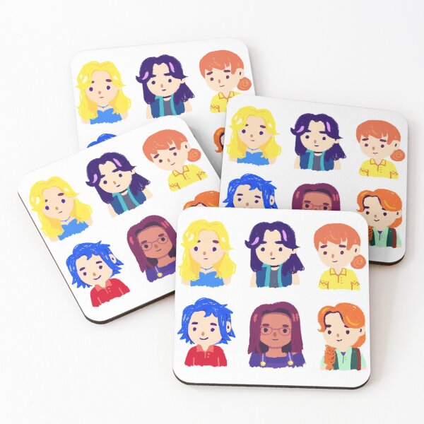 Item preview, Stardew Valley Bachelorettes Sticker Pack designed and sold by stringbbeans.