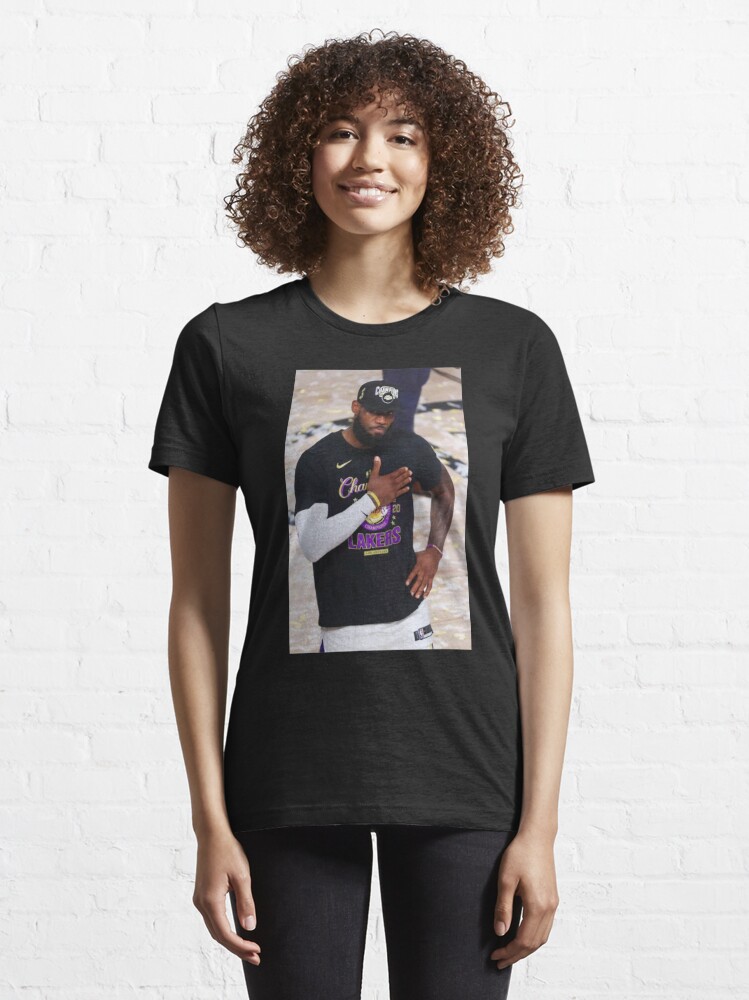 LeBron James Mirror Goat LA Lakers T-Shirt – Teepital – Everyday