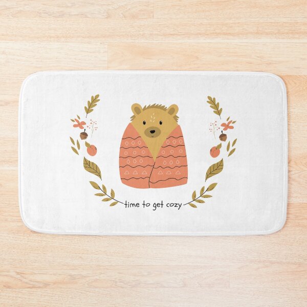 Item preview, Time to get cozy - Cute Autumn Hedgehog design designed and sold by Yourexpression.