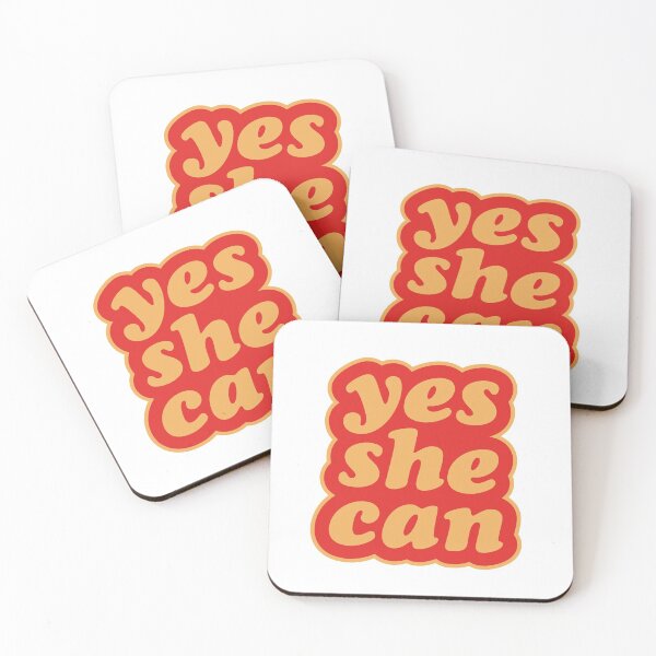 Item preview, yes she can - retro cute design designed and sold by cameronbaba.