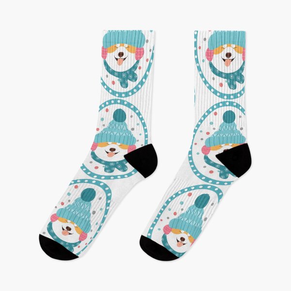 Item preview, Shiba Inu in Winter designed and sold by Lulupainting.