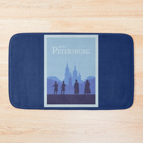 Item preview, Saint Petersburg - Board Games - Minimalist Travel Poster Style - Board Game Art designed and sold by MeepleDesign.