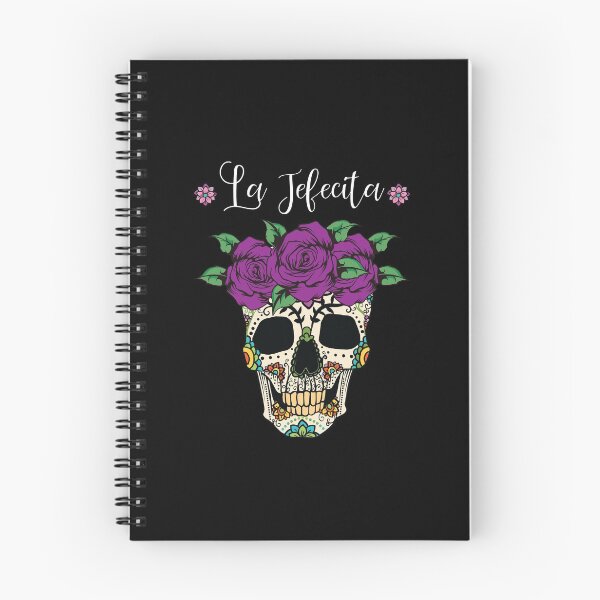 Item preview, Calavera Sugar Skull Head Blue Roses Day of The Dead Gift designed and sold by haselshirt.