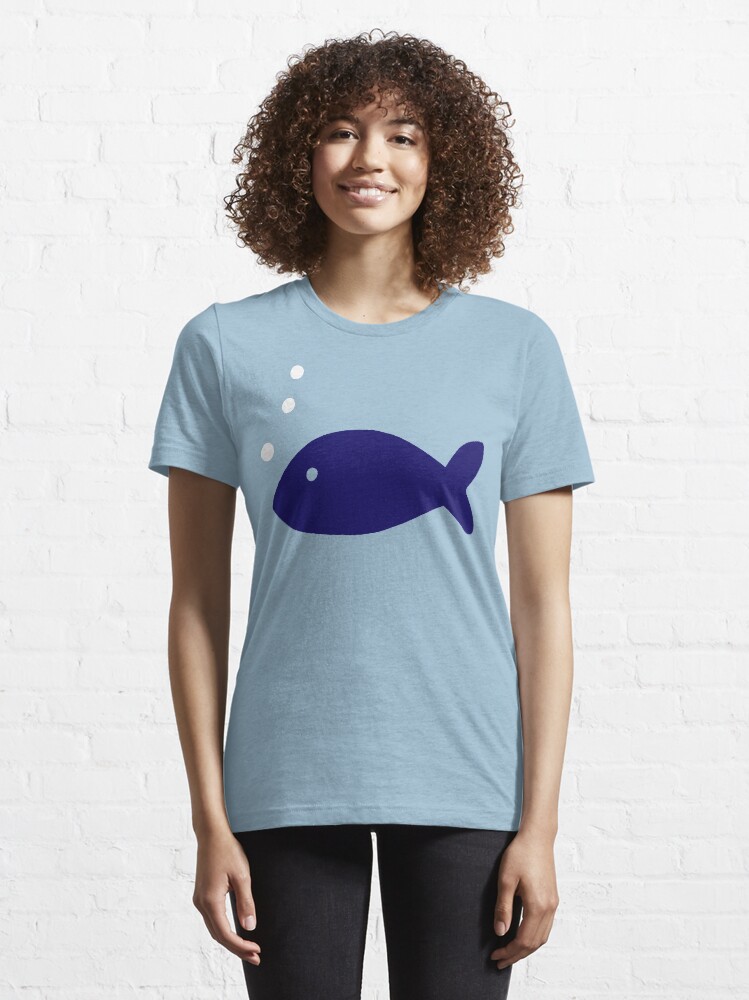 fish print shirt womens