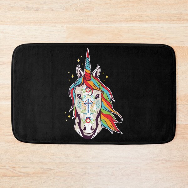 Item preview, Sugar Skull Unicorn Day of The Dead Rainbow Gift designed and sold by haselshirt.