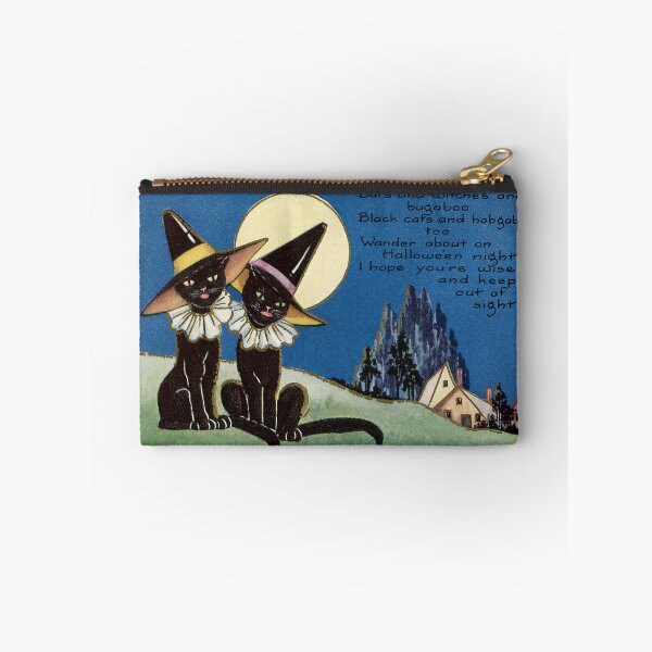 Item preview, Halloween Vintage 2 WITCHCATS! designed and sold by TheWhiteBear.