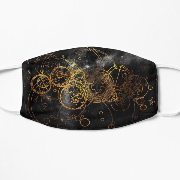 Time Lord Writing (black) Mask