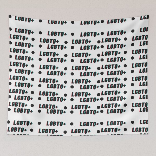 Item preview, LGBTQ Word Pattern designed and sold by thesassypanda.