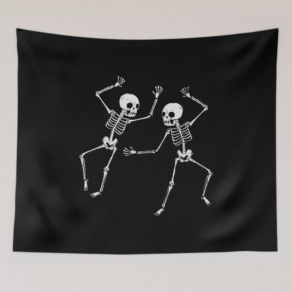 Item preview, Day of The Dead Halloween Skeleton Dancing Bones Gift designed and sold by haselshirt.